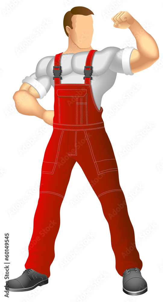 Faceless worker Faceless worker