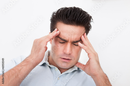 Young Man With Headache
