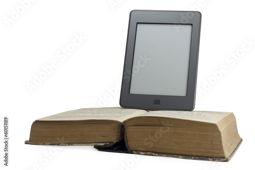 Traditional book and electronic book