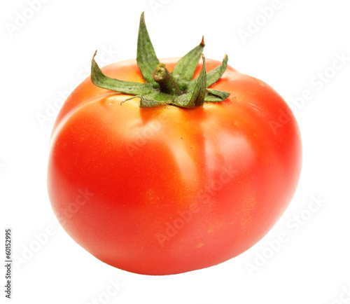 tomato isolated on white