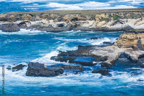 wild pacific coast at point arena © travelview