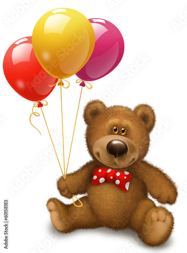 Bear with balls