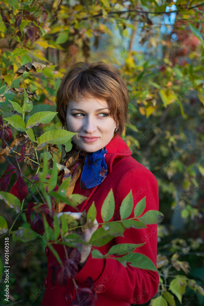 Portrait of a charming and lovely girl Portrait of a charming and lovely girl