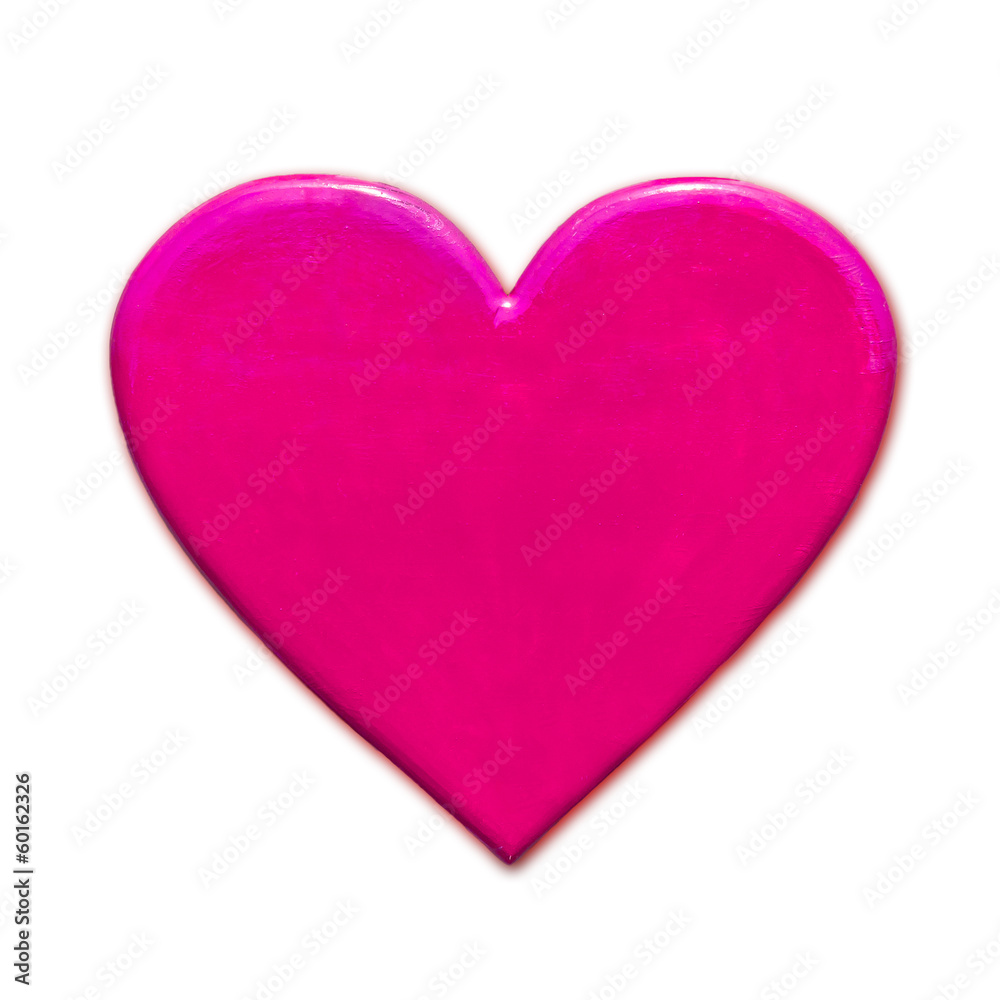 pink heart for Valentine day