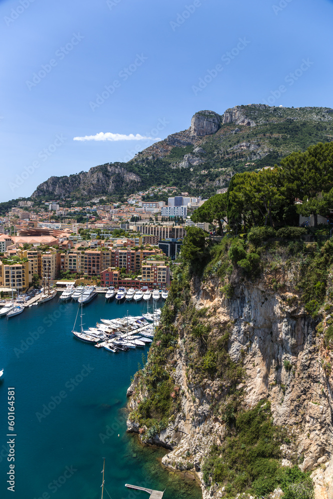 Monaco. Harbour of Fontvieille