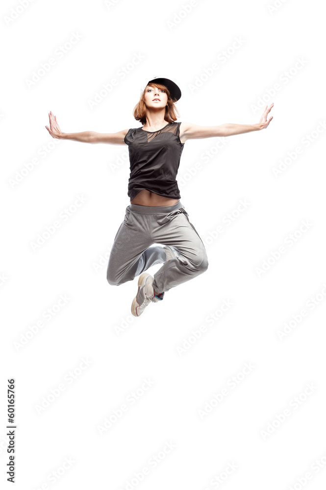 hip-hop woman dancing