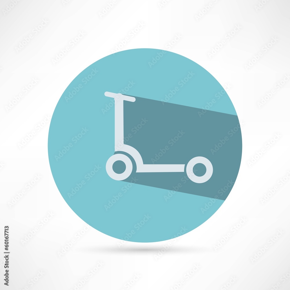 scooter isolated scooter isolated