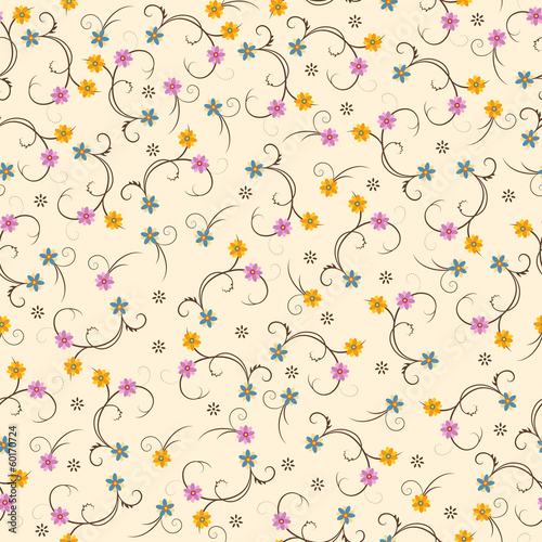 floral seamless pattern