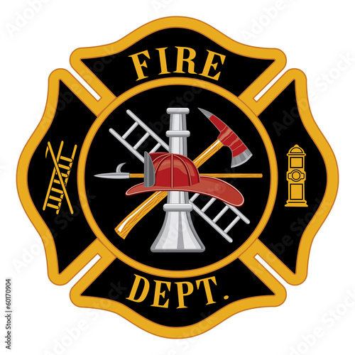 Fire Department Maltese Cross