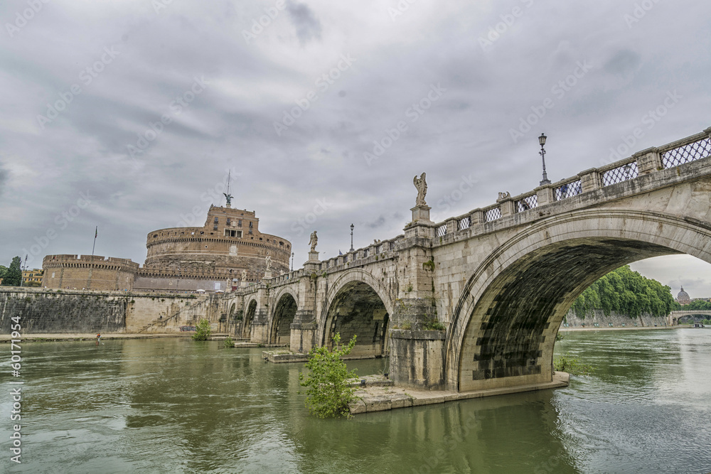 Castel St. Angelo Bridge, Rome