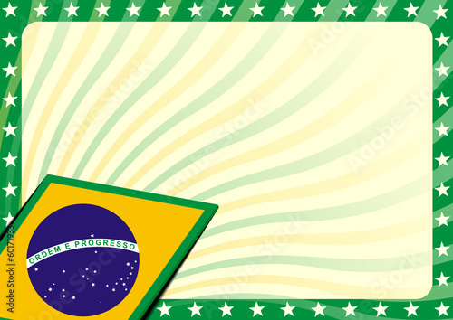 brazilian flag background