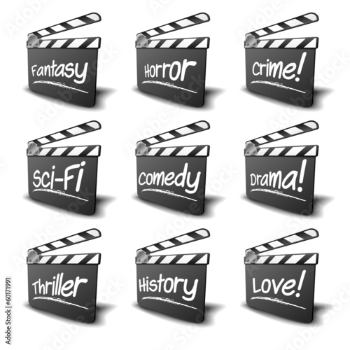 clapper boards genres