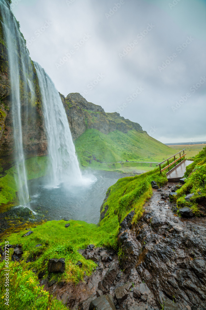 Obraz premium icelandic waterfall