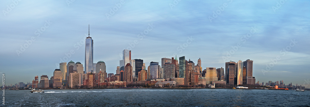 Fototapeta premium Lower manhattan panorama