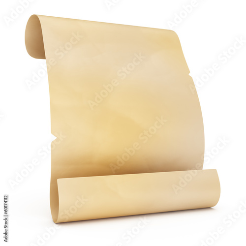 blank old manuscript