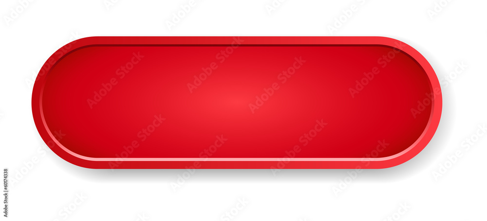 The glossy red button
