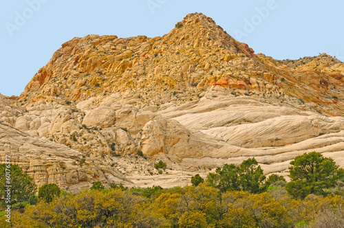 Sandstone Peaks in the Desert