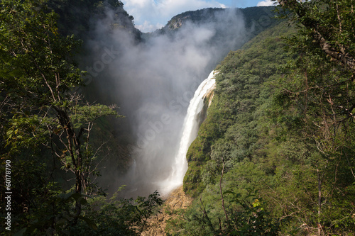 The waterfall Tamul  Huasteca potosina  Mexico