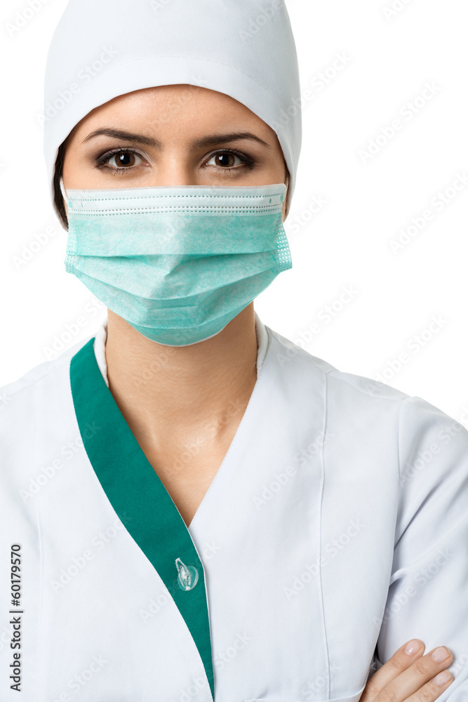 young woman surgeon