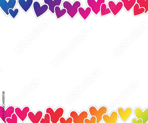 Optimistic romantic background