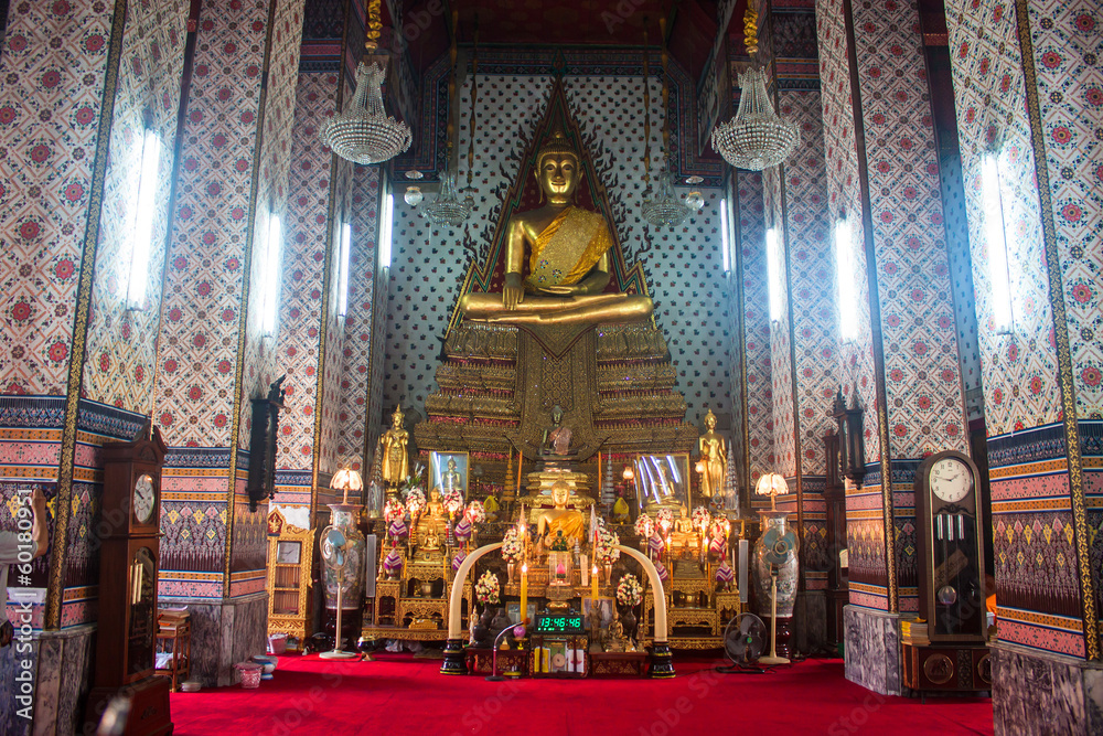 Buddha at complex of Wat Arun, Bangkok, Thailand