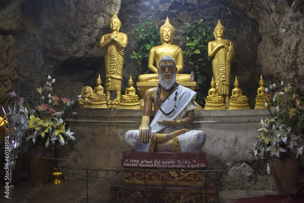 Buddha statues in Luang Prabang, Laos Buddha statues in Luang Prabang, Laos