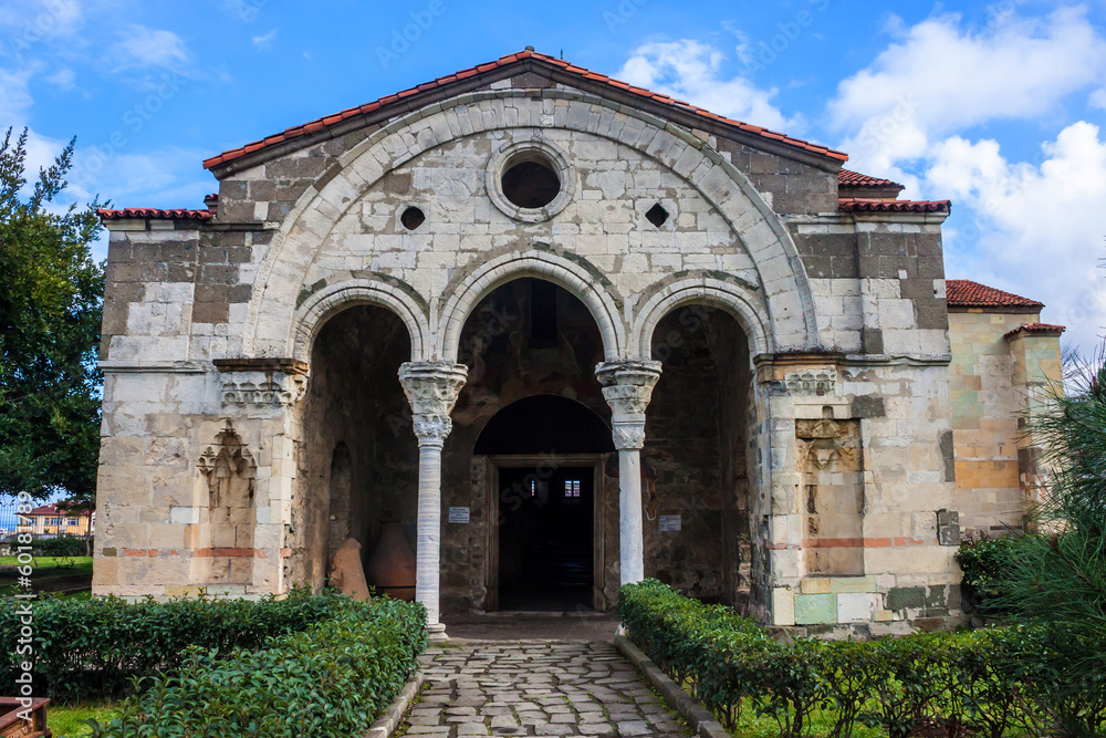 The church of Hagia Sophia in Trabzon, Turkey.