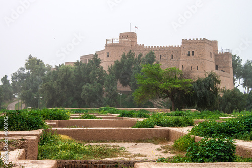 Archeological castle and ruins of Achaemenid palace in Susa