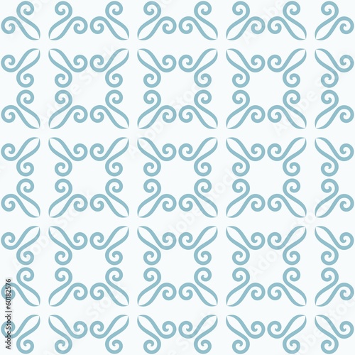 Seamless pattern with floral elements. © kozyrina