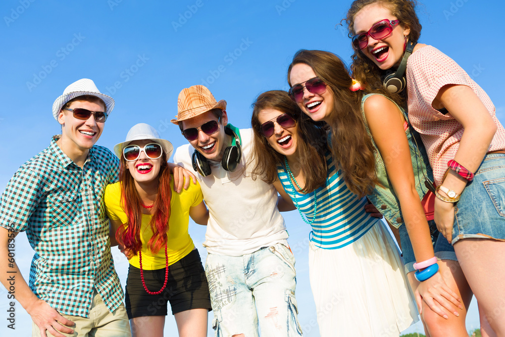 Group of young people Group of young people