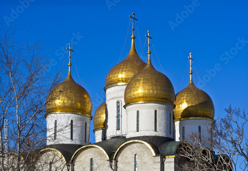 Cathedral of the Dormition in Moscow Kremlin, Russia