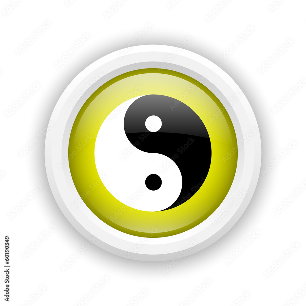 Ying yang icon Ying yang icon