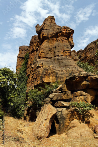  Bandiagara Escarpment in the Dogon country of Mali.