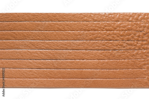 Fotografie Brown leather straps