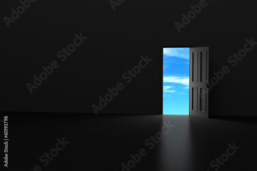 Open door