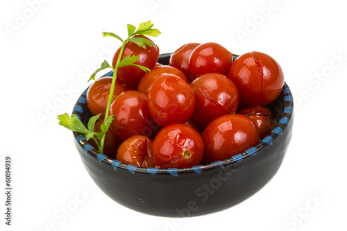 Marinated cherry tomato