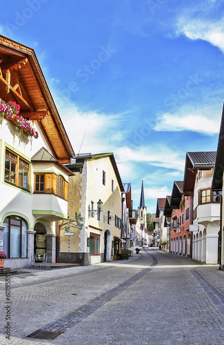 street in Garmisch-Partenkirchen, Germany