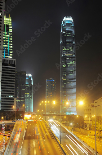 Hong Kong at night