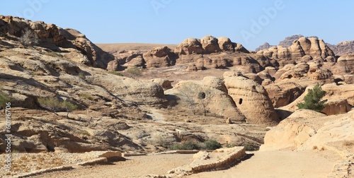 Rock Cut Tombs at Petra © diak