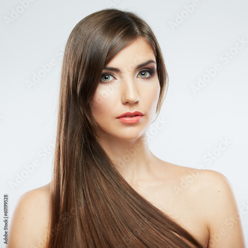 Woman beauty style fashion portrait . isolated