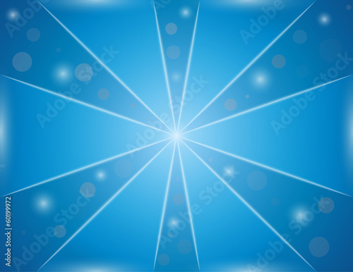 blue shining background