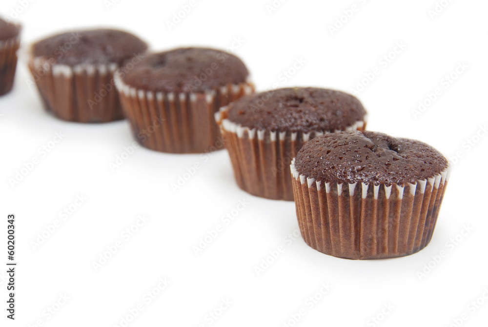 cookies isolated on white background.