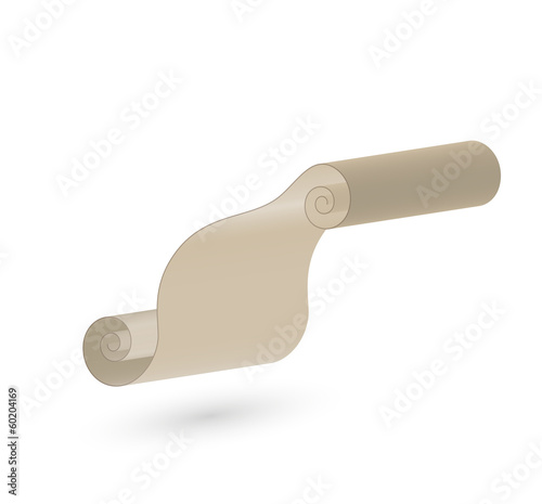 brown old scroll