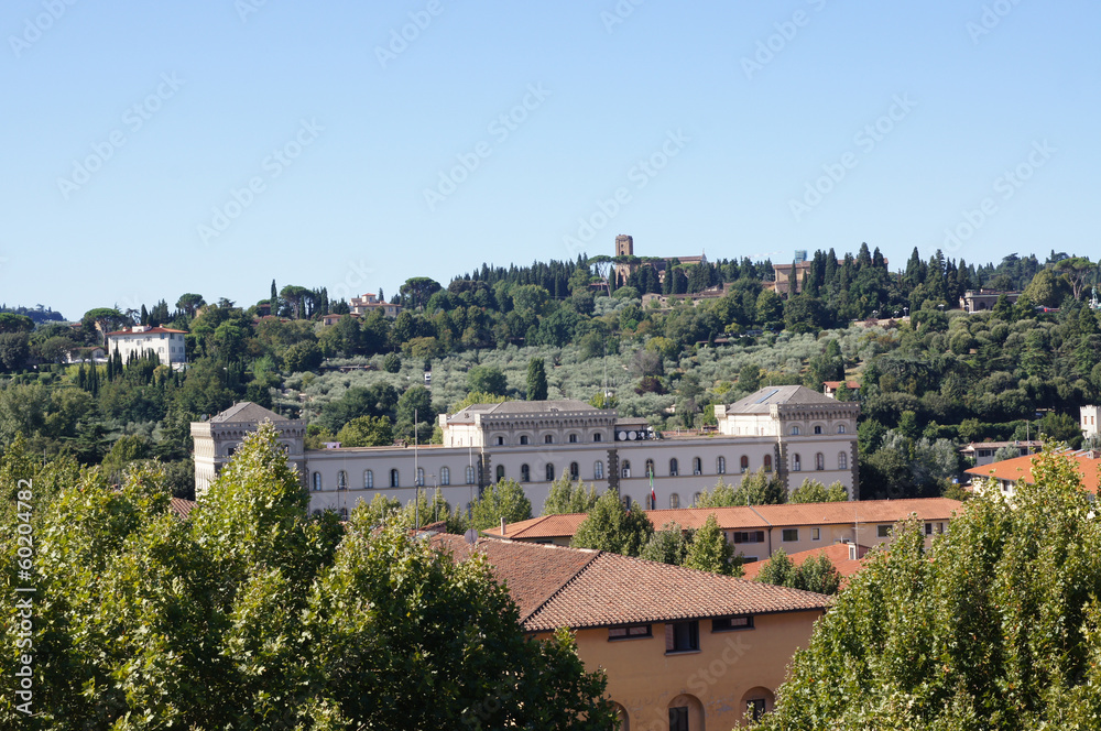 Palais dans les hauteurs de Florence