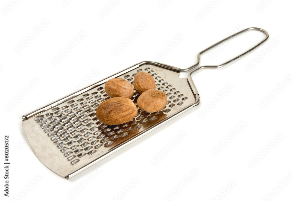 nutmeg and grinder Stock Photo Adobe Stock