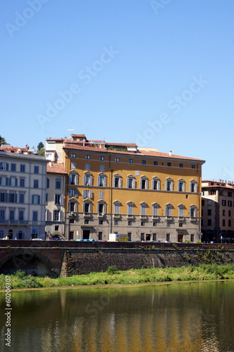 Immeubles d habitation donnant sur l Arno    Florence
