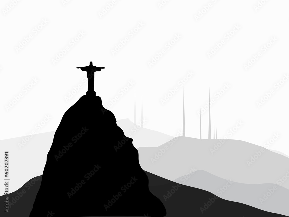 Christ The Redeemer - Vector