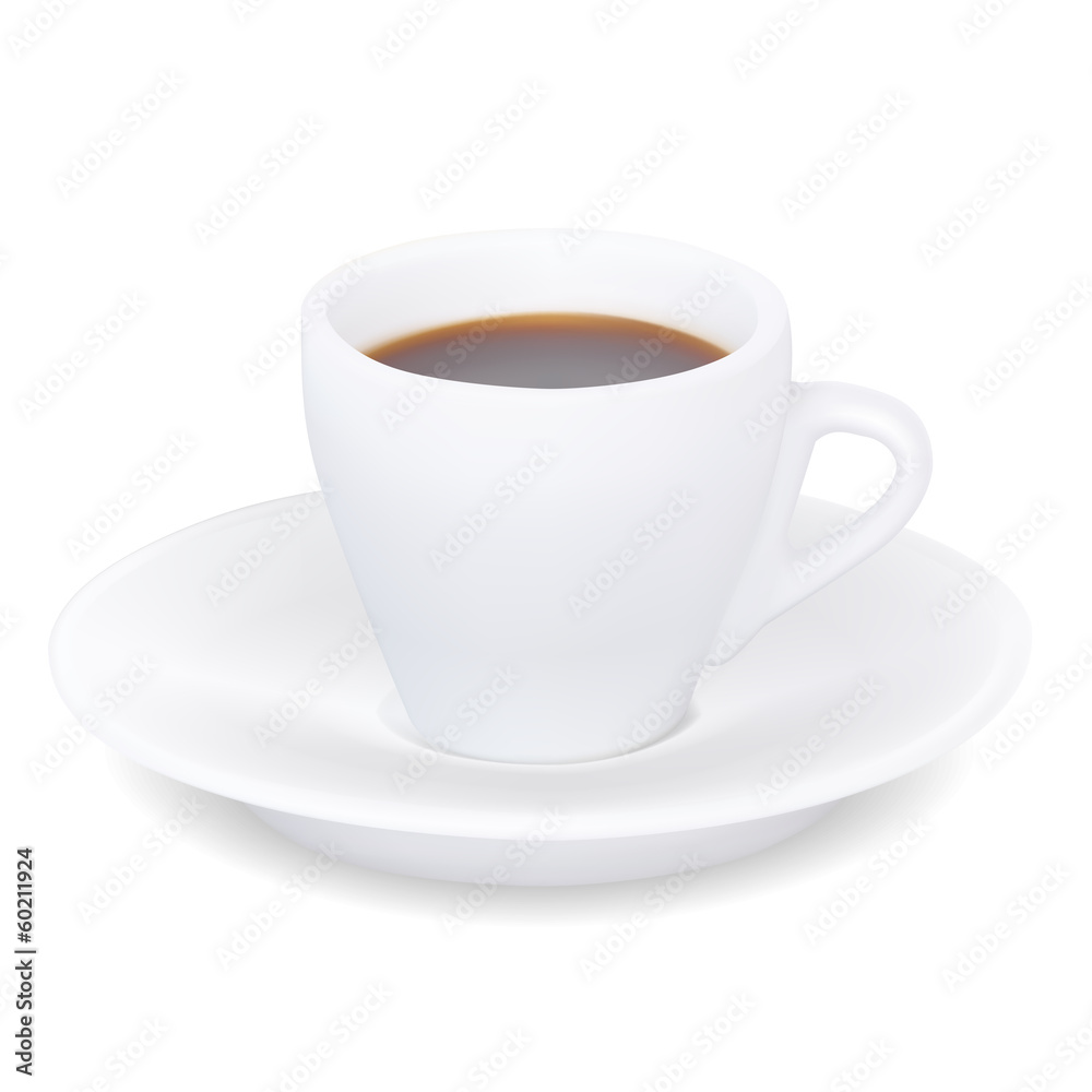 Cup of coffee, vector illustration. Cup of coffee, vector illustration.