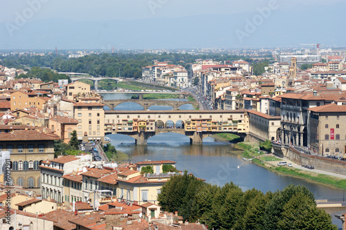 Fototapeta Naklejka Na Ścianę i Meble -  Le Ponte de Vecchio à Florence