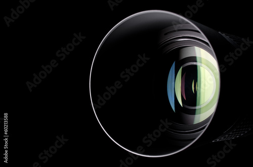 Bild auf Leinwand Camera lens